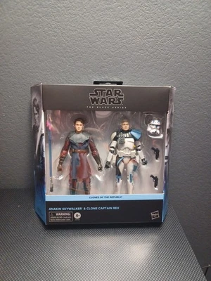 Hasbro Star Wars Black Series Clon of the Republic Anakin & Clone Captain Rex Foto 1 de 4