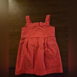vestito smanicato rosa bambina 12-18 mesi - Foto 1 di 1