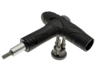 Dial Portable Mini Adjustable Bike Torque Wrench 4, 5, 6 Nm W/ T25 - 3-4-5mm Hex - Image 1 of 4