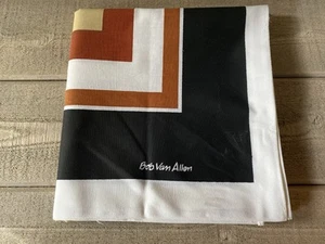 "Mantel cuadrado 52"" MCM firmado por Bob Van Allen vintage" - Imagen 1 de 4