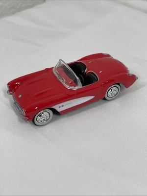 VINTAGE High Speed 1957 Corvette Convertible 1:64 RUBBER Tires Loose USED - Image 1 of 4