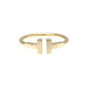 Tiffany T-wire Ring Pink Gold (18K) Fashion No Stone Band Ring Pin... BF586602 - Picture 1 of 9