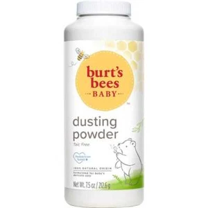 Burts Bees Baby Dusting Powder Original 100% Natural Talc Free 7.5 oz Pack of 3 - Picture 1 of 4