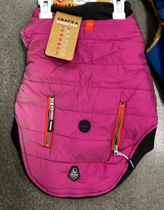 Arcadia Trail Ultra Reflective Jacket for Dogs in Blue or Pink Sizes XXL & M - Picture 1 of 8