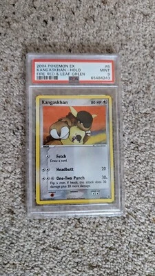 PSA 9 Kangaskhan 6/112 Holo EX Fire Red Leaf Green Holo Pokemon Card - Mint - Image 1 of 2