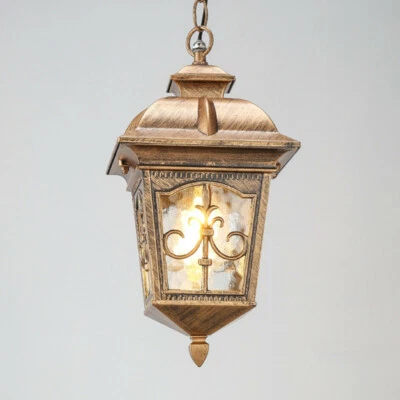 Garden Lamp Outdoor Pendant Light Yard Ceiling Light Balcony Chandelier Lighting - Image 1 of 4