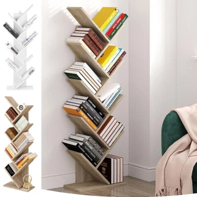 EUGAD Bücherregal Raumteiler Aktenregal Aufbewahrungregal Standregal CD Regal - Bild 1 von 4