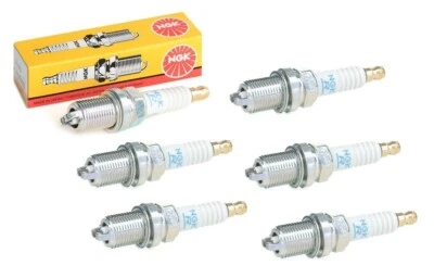 6 x OE NGK BKR6EKE Spark Plug for SMART CITY FORTWO CROSSBLADE 0.6L 2001-2007 - Image 1 of 4