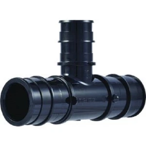 (3)- SharkBite 1 In. x 1 In. x 3/4 In. Barb Reducing Poly PEX-A Tee (5-Pack) - Picture 1 of 1