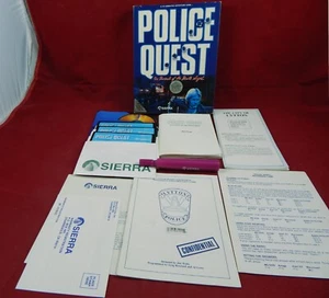 PC DOS: Police Quest 1: In Pursuit of the Death Angel - Sierra 1987 - Picture 1 of 2