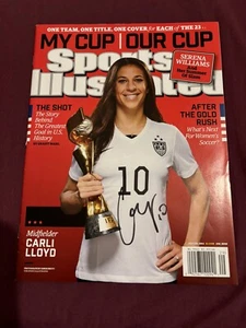 Carli Lloyd USA Women's Soccer signed autographed Sports Illustrated Magazine - Picture 1 of 1