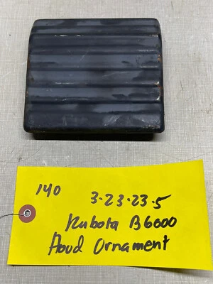 Kubota B6000 tractor hood ornament mascot - Image 1 of 4