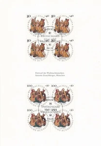 Entwurf der Weihnachtsmarken - Bild 1 von 1