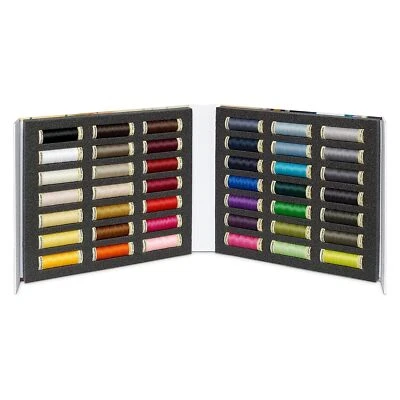 Gütermann Nähfaden-Album 42 Farben mit 42 Garnspulen Allesnäher, Nähbox Nähgarn - Bild 1 von 4