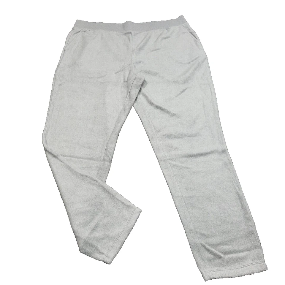Pantalones modernos Denim Co Comfort Zone Baby Sherpa talla X-grande gris con bolsillos Foto 1 de 4