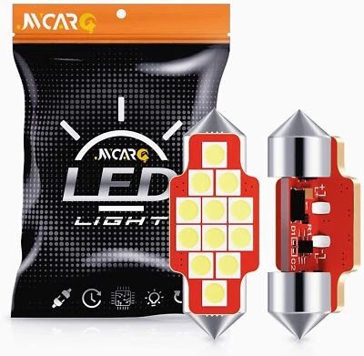 2* 6418 36mm Festoon LED Bulb Super Bright White 6411 LED Light Bulb - Image 1 of 4