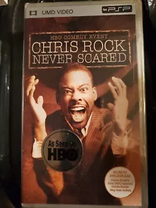 Chris Rock - Never Scared UMD Movie Sony PSP Region 1 (U.S.) **FACTORY SEALED** - Picture 1 of 2