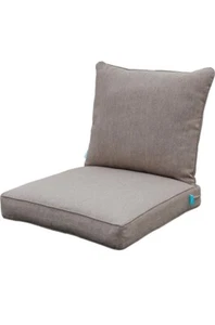 QILLOWAY Polyester Outdoor Stuhlkissen Set, Outdoor Kissen (hellbraun) - Bild 1 von 5