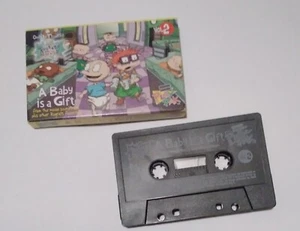 VTG Y2K Rugrats Soundtrack Movie A Baby Is A Gift Cassette Tape Blockbuster - Picture 1 of 1