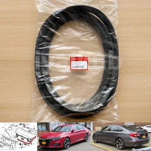 18-22 Genuine Honda Accord CV sedan 4D Trunk lid weatherstrip rubber seal - Picture 1 of 4
