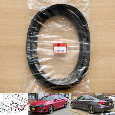 18-22 Genuino Honda Accord CV sedán 4D tapa maletero resistencia sello de goma Foto 1 de 4
