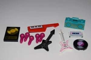 Lego Instrumentos Musicales Minifigura Accesorios Guitarra Teclado Música Lote S18 - Imagen 1 de 1