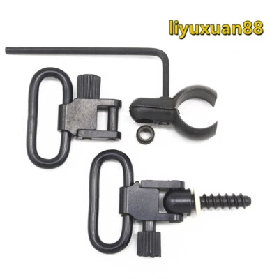 S-0512 Lever Action Rifle Sling Mount Kit .357 .38 Split Band Winchester Marlin - Image 1 of 4