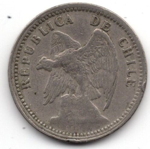 World Coins South America: Chile 20 Centavos 1932