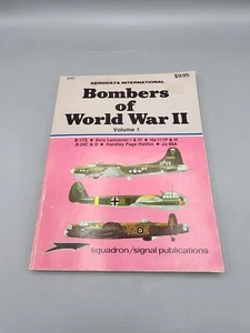 Bombers Of World War 2 Book Vol 1, 1981 Squadron /  Signal Publications Inc - Picture 1 of 6