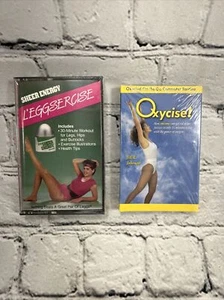 Oxycise! and l’eggsercise Cassettes brand new Jill R Johnson, Kathleen Alexander - Picture 1 of 2