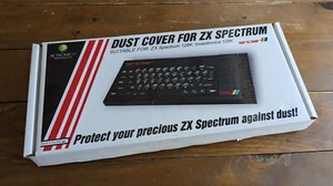 ZX Spectrum 128K Toastrack Transparent Dust Cover - Brand NEW - Afbeelding 1 van 4