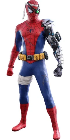 Cyborg Suit Spider-Man VGM Edition 1/6 Scale Hot Toys Exclusive Figure Cover
