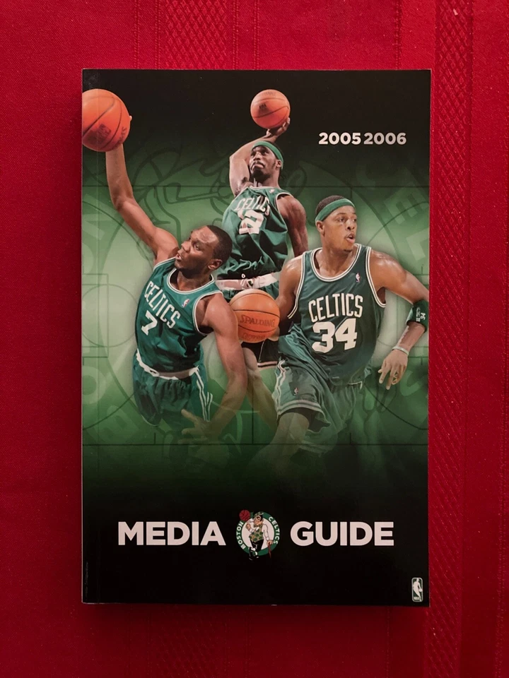 Guía de medios de los Boston Celtics de la NBA de 2005-2006 / Davis / LaFrentz / Pierce / West Foto 1 de 1