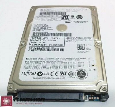 Fujitsu 250GB SATA 2.5" MHY2250BH CA06889-B38900DL CA26344-B32104BA PCB PARTS - Image 1 of 4