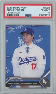 SHOHEI OHTANI (PSA 10) 2023 Topps Now MLB Card # OS-23 - Bild 1 von 2
