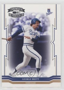 2005 Donruss Throwback Threads George Brett #284 HOF