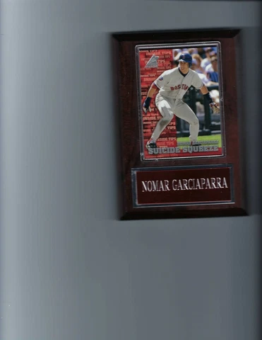NOMAR GARCIAPARRA PLAQUE BASEBALL BOSTON RED SOX MLB   C Cover