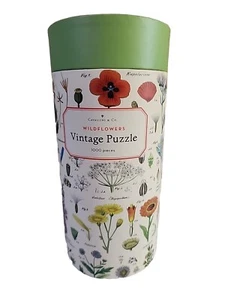 Cavallini & Co. WILDFLOWERS Vintage Puzzle - 1000 Pieces - Picture 1 of 7