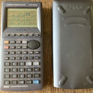 Casio Calculator CFX-9970G symbolic Manipulation 64KB Color Power Graphic. - Picture 1 of 6