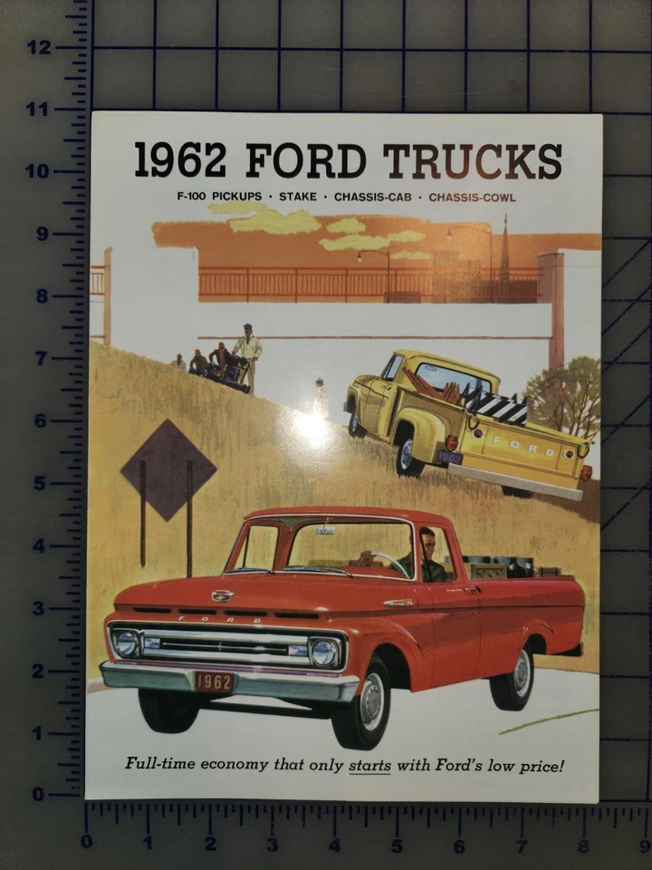 1962 年福特 F100 皮卡车手册 — 第 1/1 张图片