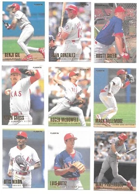 1996 Fleer Baseball Trading Cards / You Choose #s 251 - 500  / mb22 - Image 1 of 4