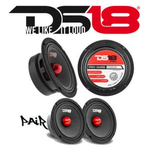 2) DS18 PRO GM6B 6.5" Midrange Speaker 960w Max 8ohm Pro audio (Set of 2) - Picture 1 of 6