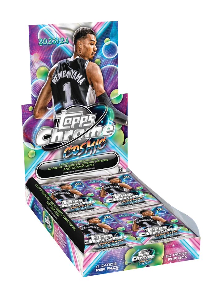 2023-24 Topps COSMIC Chrome HOBBY BOX Basketball Brand New Factory Sealed