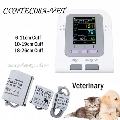Digital Veterinary Blood Pressure Monitor, NIBP Device for Dog/Cat/Pet 3 Cuff - Image 1 of 4