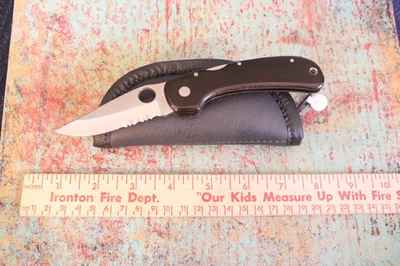 Faca Early Spyderco Seki City Japão WAYNE GODDARD G-10 trava tática traseira G-2 - Imagem 1 de 4