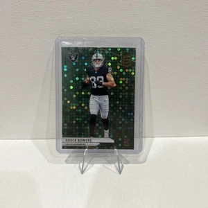2024 Panini Donruss Elite - Rookies Green Disco #162 Brock Bowers (RC) - Picture 1 of 2