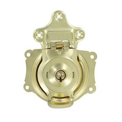 Antiguo candado de maletero vapor camello bloqueo trasero de maletero cerrojo cargado con resorte para candado Foto 1 de 4