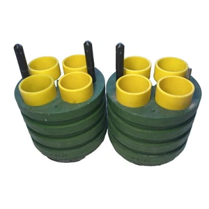 x2 Thermo/Sorvall Heraeus - 50mL Tube Adapters - Centrifuge Rotor Inserts - Bild 1 von 11