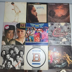 9 LP Classic Rock Record Lot Vg+ To EX REO ALAN PARSONS BAD COMPANY CHICAGO JT - Picture 1 of 10