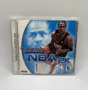 NBA 2K (Sega Dreamcast, 1999) Complete W/ Manual CIB Tested Complete - Picture 1 of 3